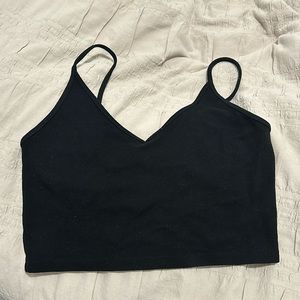 Artizia Talula Roxboro Crop Top Black Size Medium